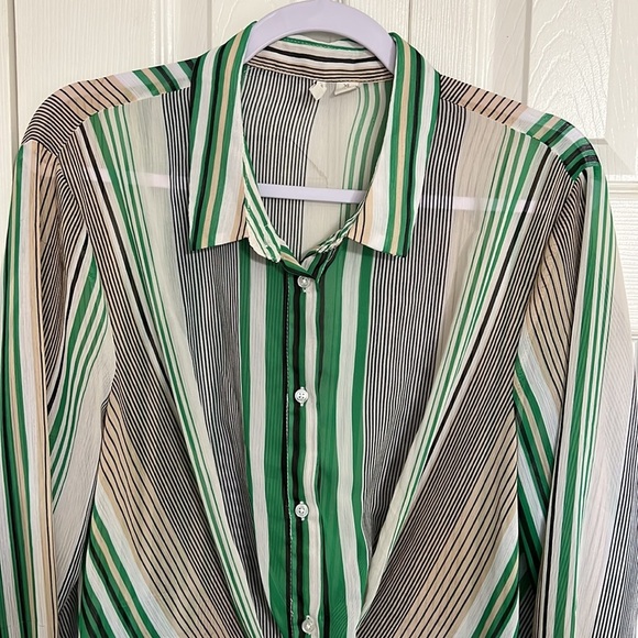 Cato Women’s Ladies Sheer Top Blouse XL - Picture 2 of 6